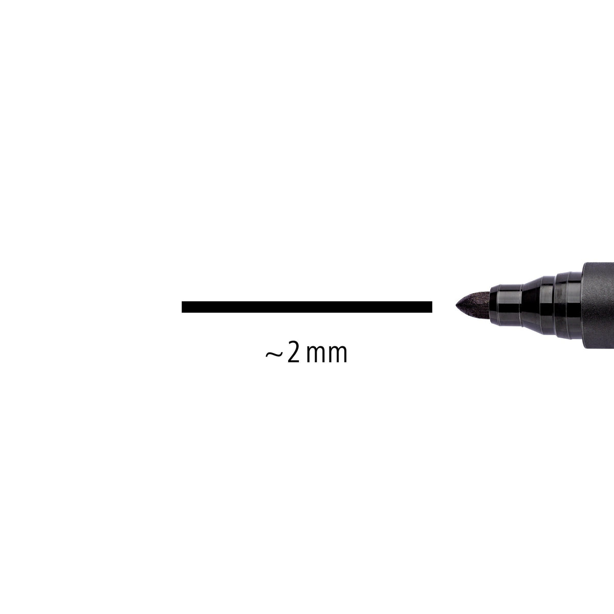 Staedtler Lumocolor Permanent Black Bullet Marker 352-9