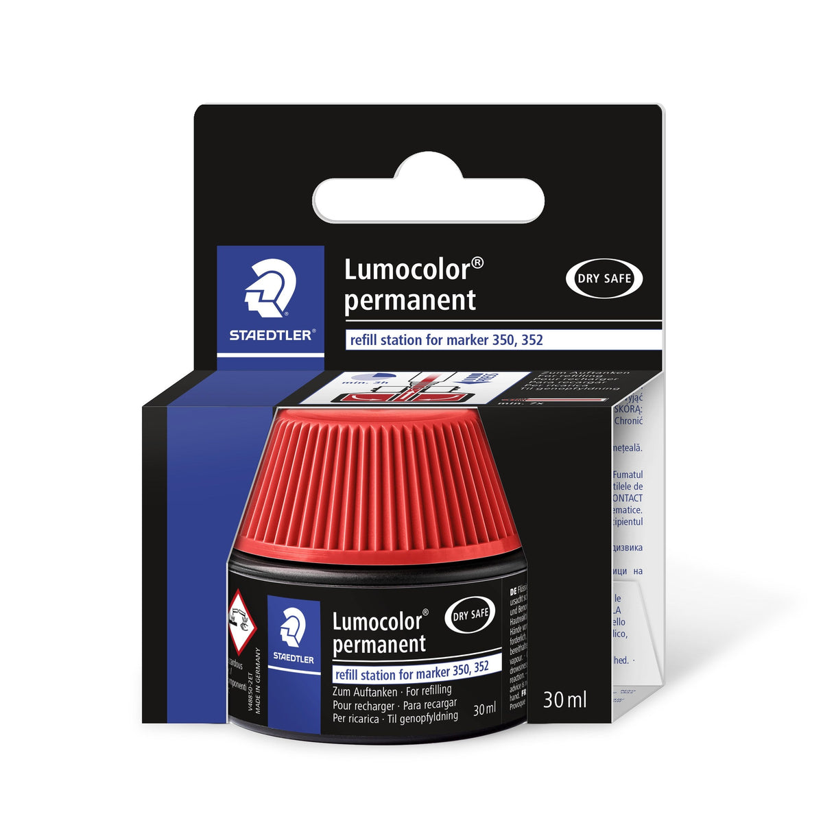 Staedtler Lumocolor Permanent Refill Pot Red 488 50-2