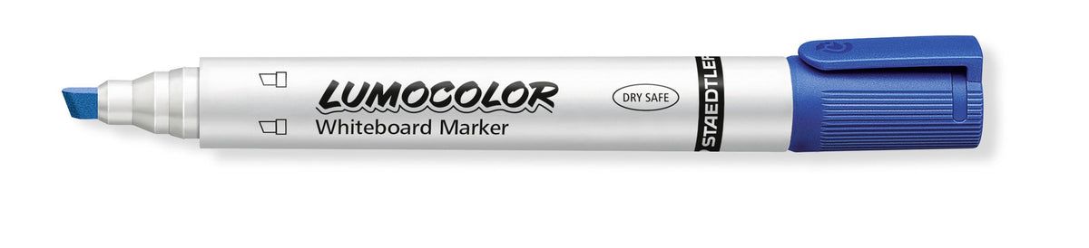 Staedtler Lumocolor Whiteboard Marker Blue Chisel Tip 351 B-3