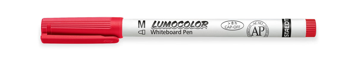 Staedtler Lumocolor Whiteboard Medium Pen Red Box 10 301-2