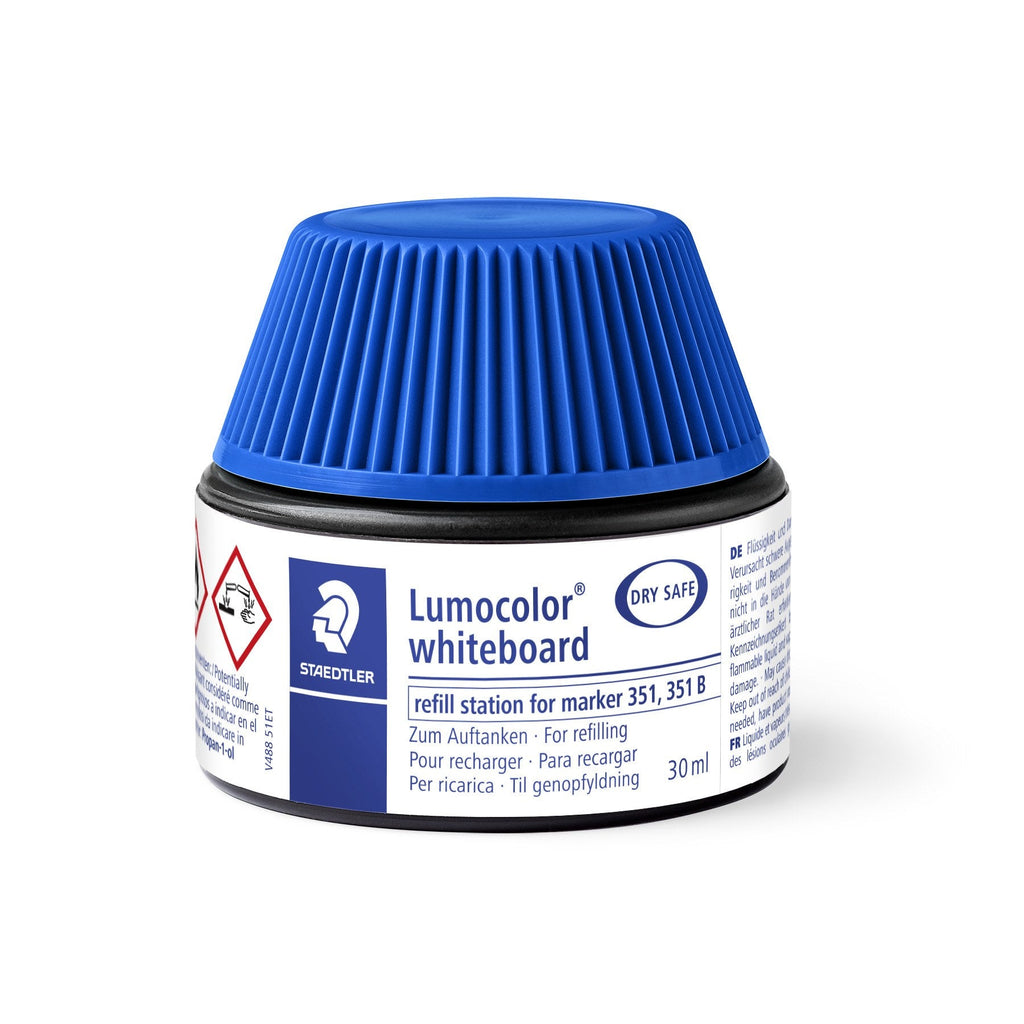 Staedtler Lumocolor Whiteboard Marker Refill Station Blue 488 51-3