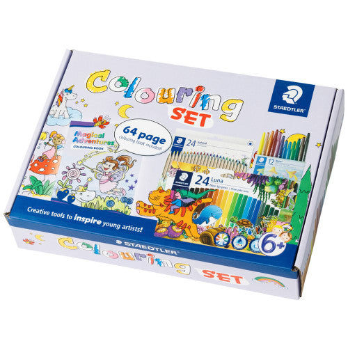 Staedtler Magical Adventures Colouring Set Ages 6+ 61 SET47-4
