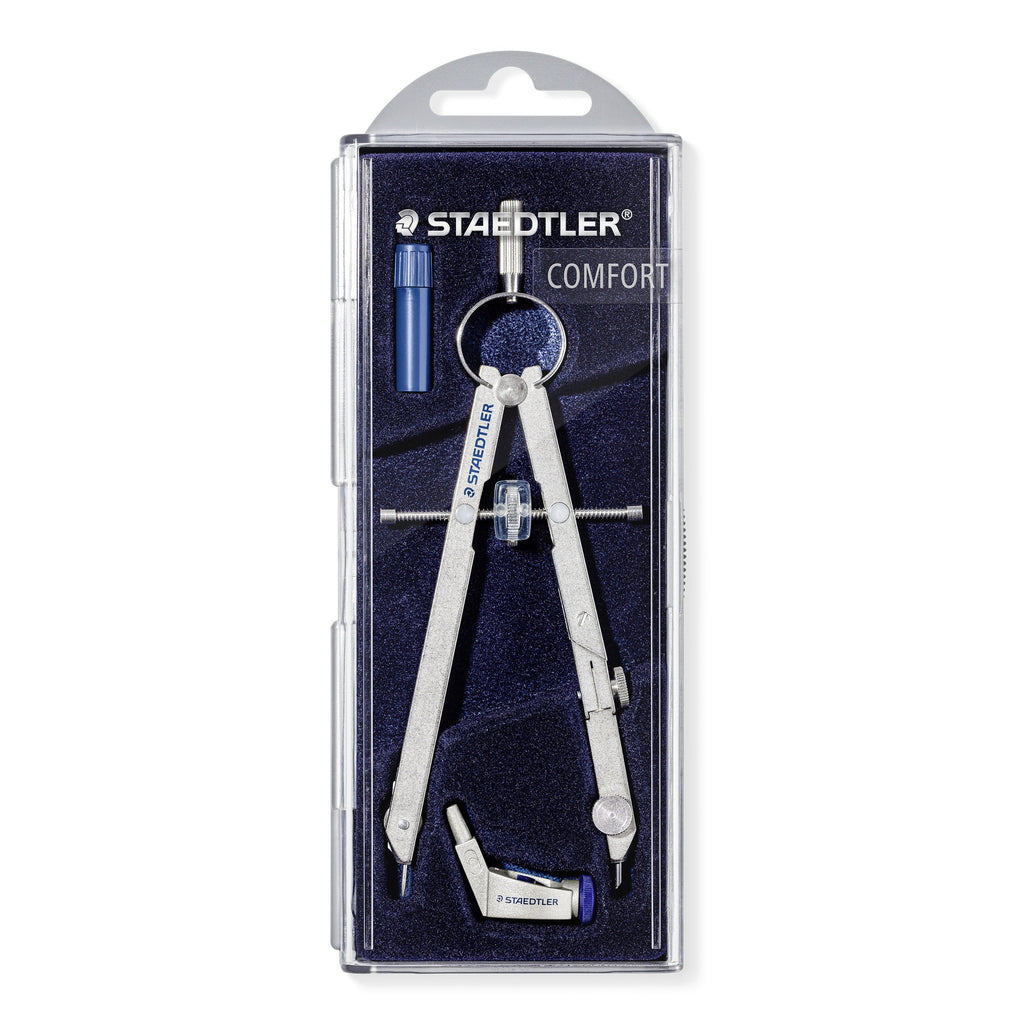 Staedtler Mars Comfort Precision Masterbow Compass Hard Case 551 01