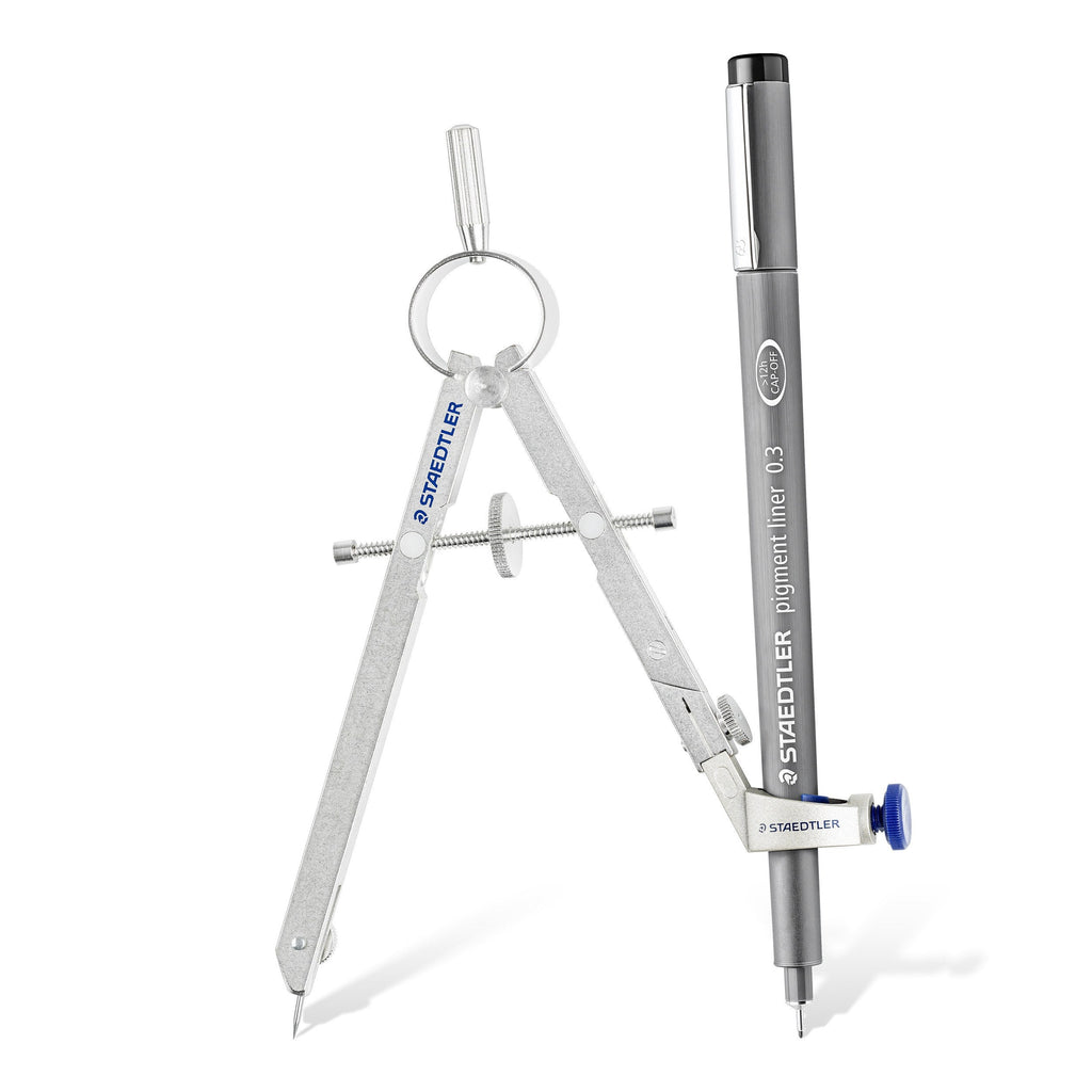 Staedtler Mars Comfort Precision Masterbow Compass Hard Case 551 01