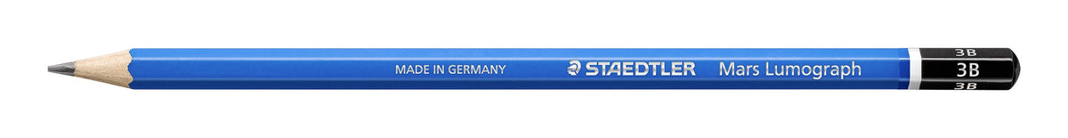 Staedtler Mars Lumograph Pencils 3B Box 12 100-3B