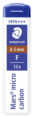 Staedtler Mars Micro Carbon Lead 0.5mm F 250 05-F