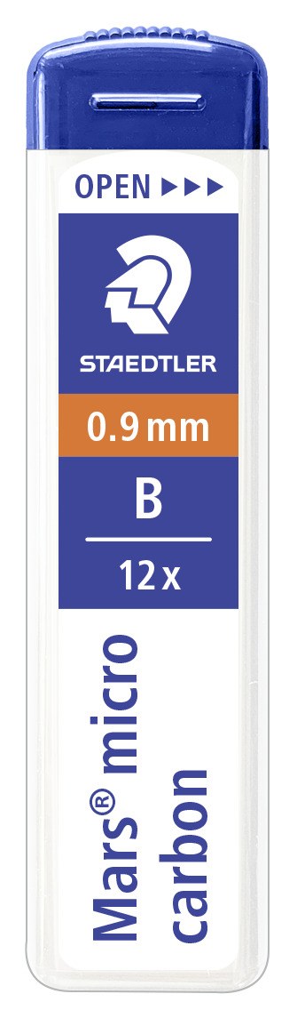 Staedtler Mars Micro Carbon Lead 0.9mm B 250 09-B