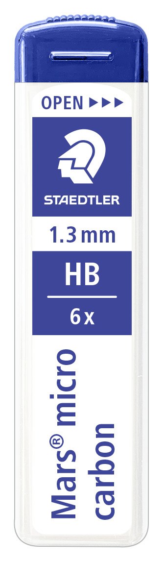 Staedtler Mars Micro Carbon Lead 1.3mm HB 250 13-HB