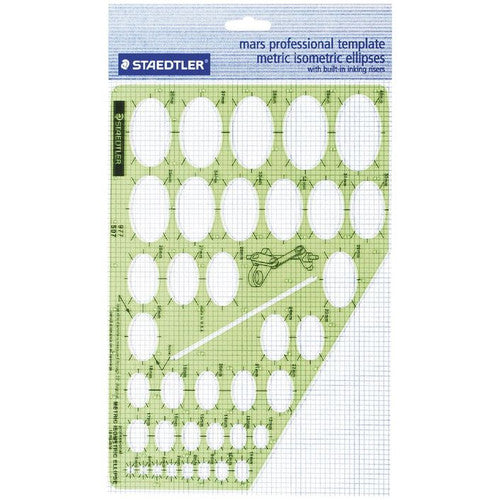 Staedtler Mars Professional Isometric Ellipses Template 977 507