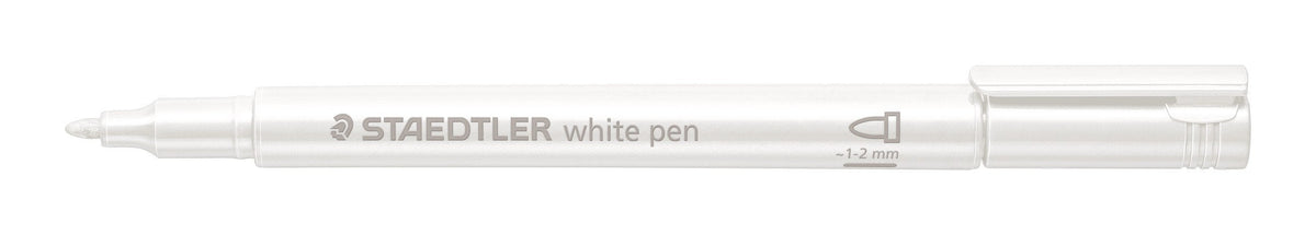 Staedtler 8323-0 Metallic Marker White Box of 10