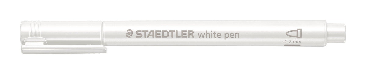 Staedtler 8323-0 Metallic Marker White Box of 10