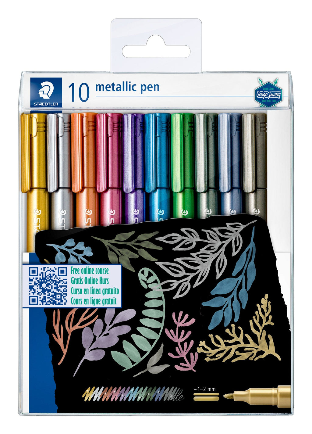 Staedtler Metallic Marker Assorted Wallet 10 8323 TB10