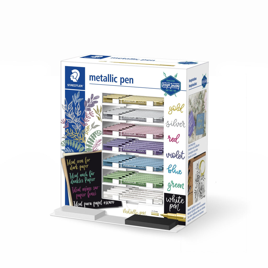 Staedtler 8323 Metallic Marker Display of 70 8323-SCA70