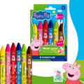 Staedtler Noris Junior Peppa Pig Wax Crayons With Spatula Pack of 6