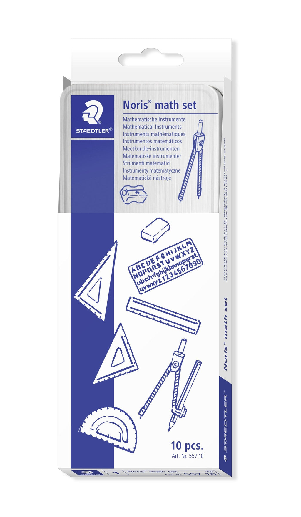 Staedtler Noris Maths Set 10 Piece 557 10