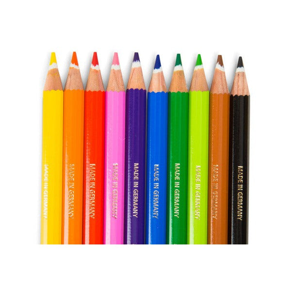 Staedtler Noris Maxi Learner Coloured Pencils Black Pack 12 126 12-9