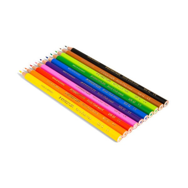Staedtler Noris Maxi Learner Coloured Pencils Blue Pack 12 126 12-3