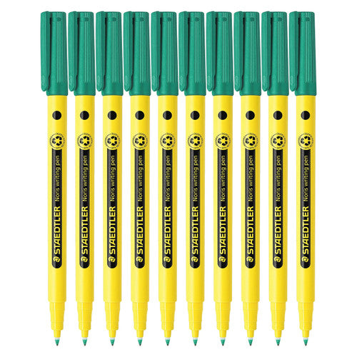 Staedtler Noris Writing Pen Green Box 10 307-5