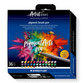 Staedtler Pigment Arts Brush Pen Assorted Pack 36 371 C36