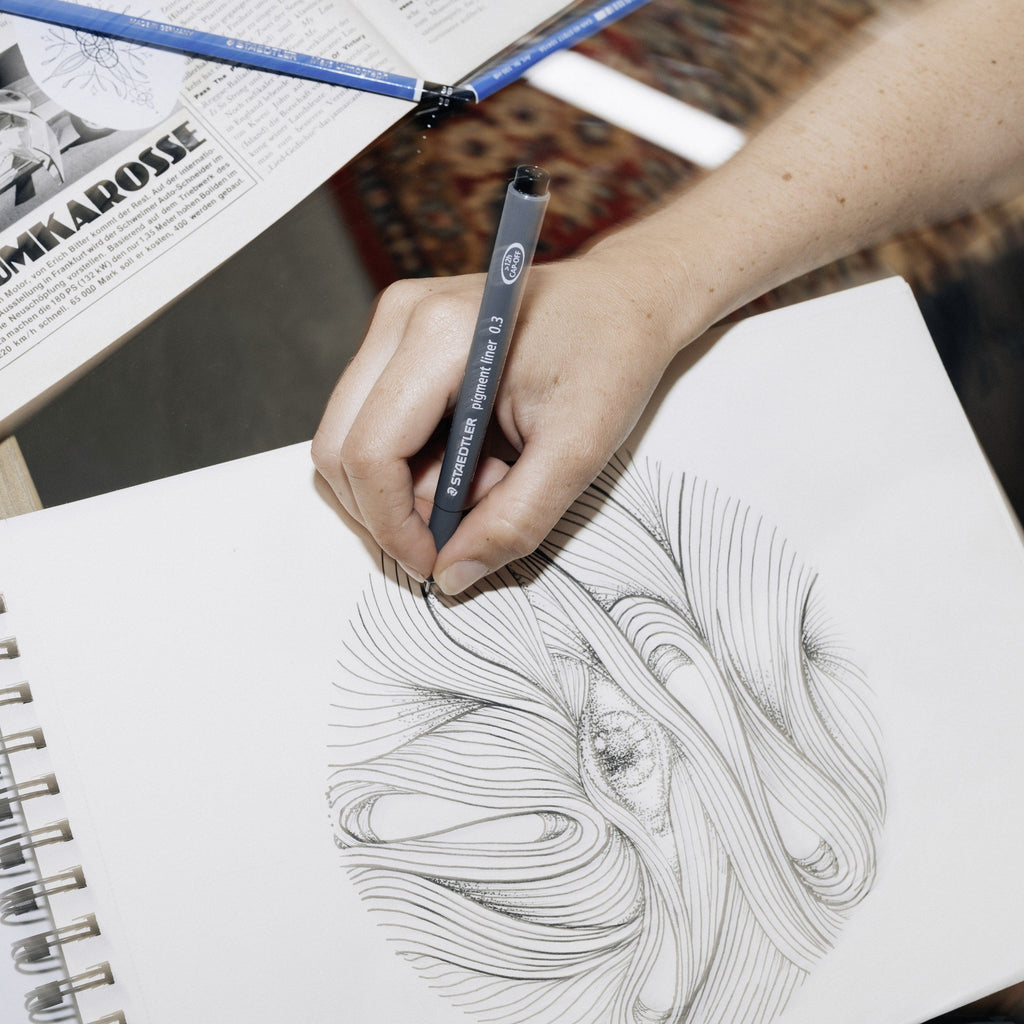 Staedtler Pigment Liner 0.2mm Black Box 10 308 02-9