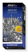 Staedtler Pigment Liner 0.3mm Black Box 10 308 03-9