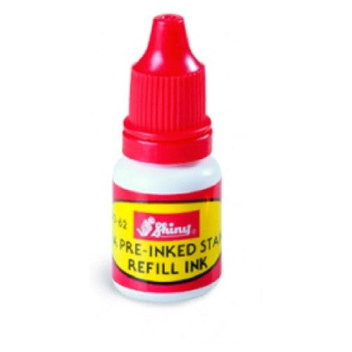 Staedtler Shiny Stamp Ink Refill 10ml Red 9SO-62