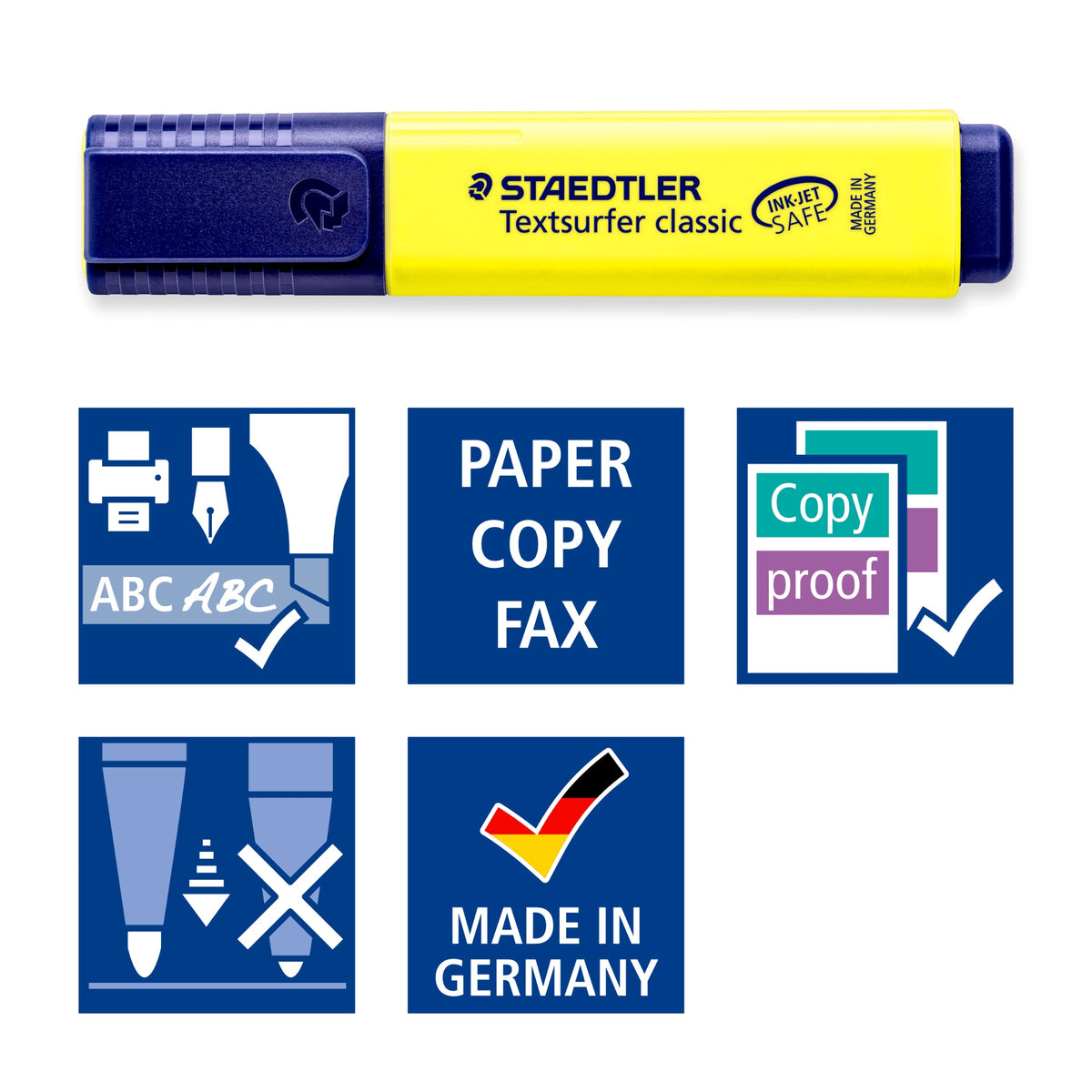 Staedtler Textsurfer Classic Highlighter Assorted Wallet 8 364 WP8