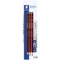 Staedtler Tradition Graphite Pencil 6B Pack 3 110-6B BK3