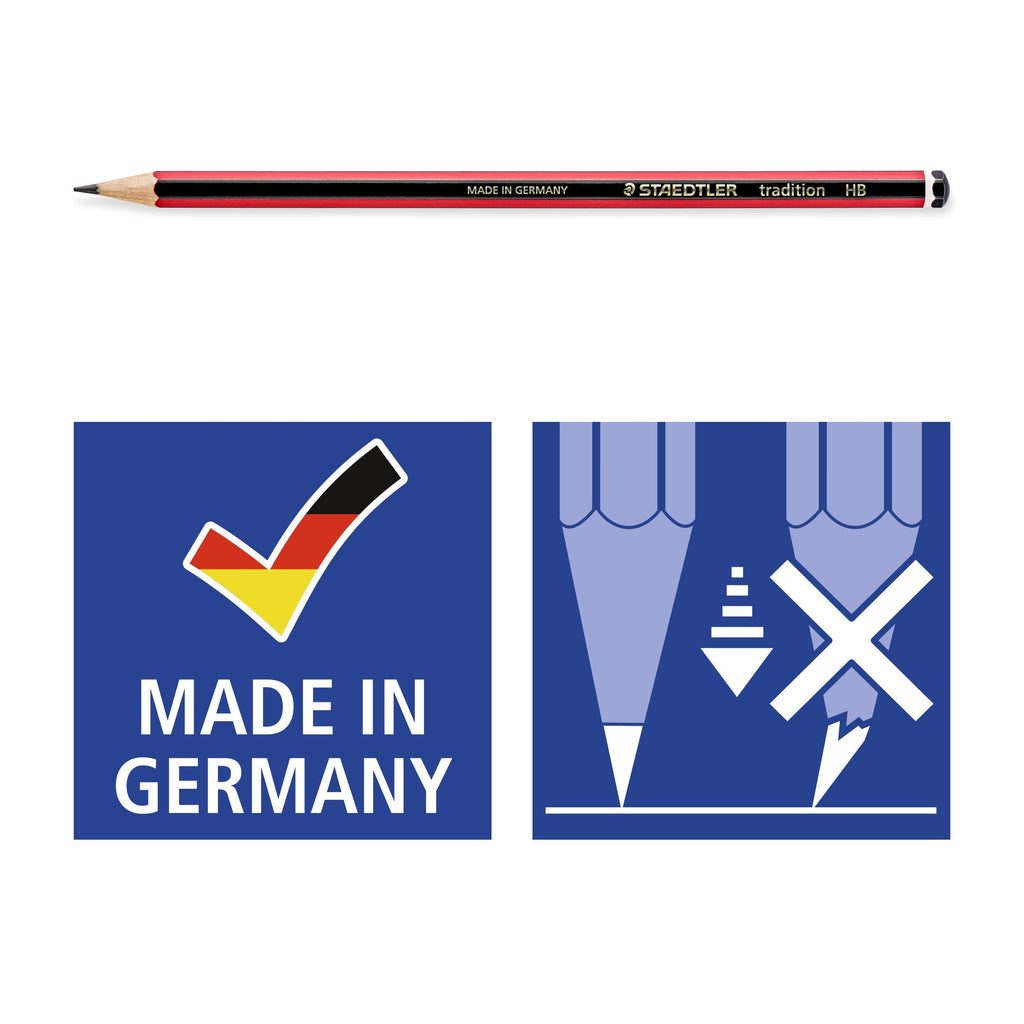 Staedtler Tradition Graphite Pencils HB Box 12 110-HB