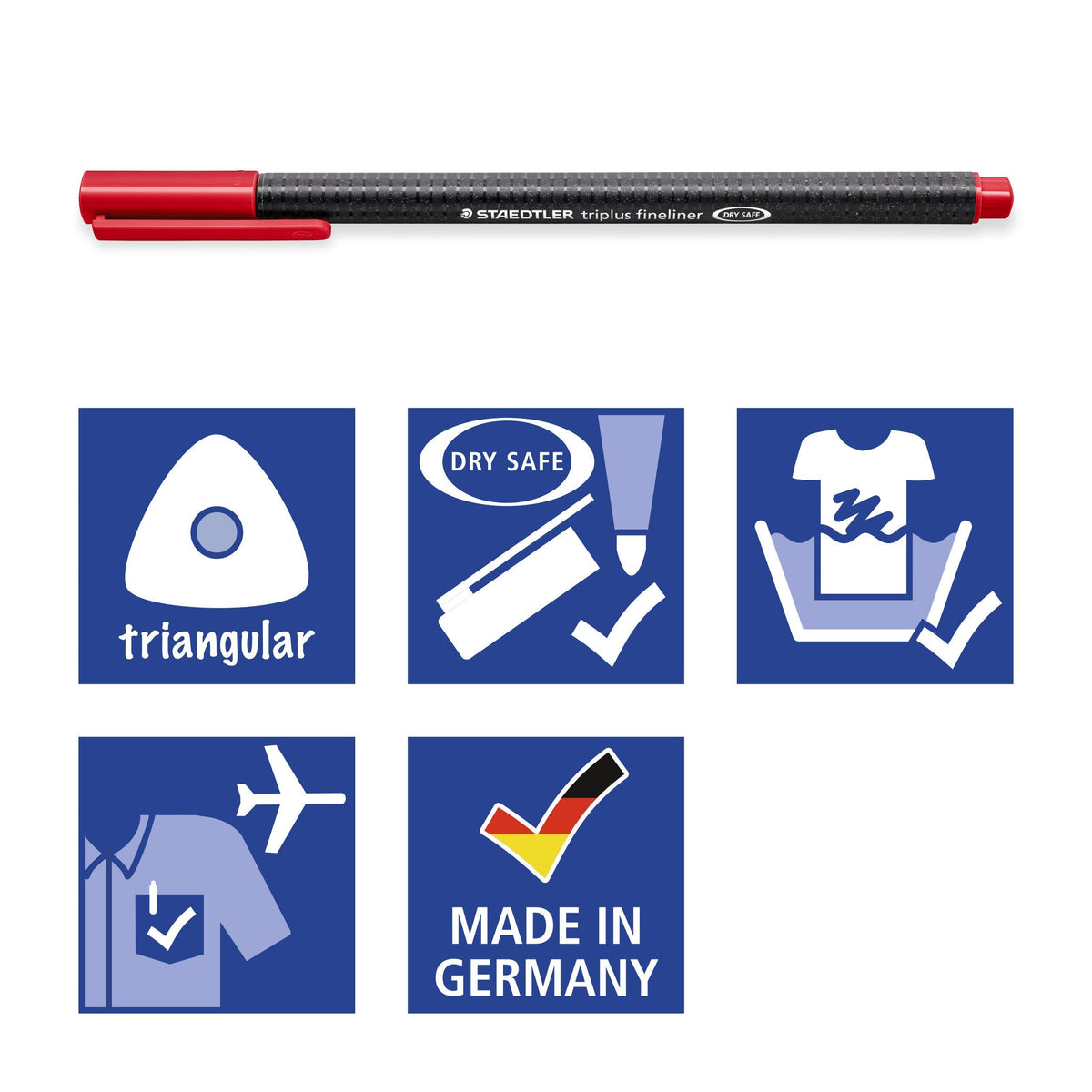 Staedtler Triplus Fineliner Violet Box 10 334-6