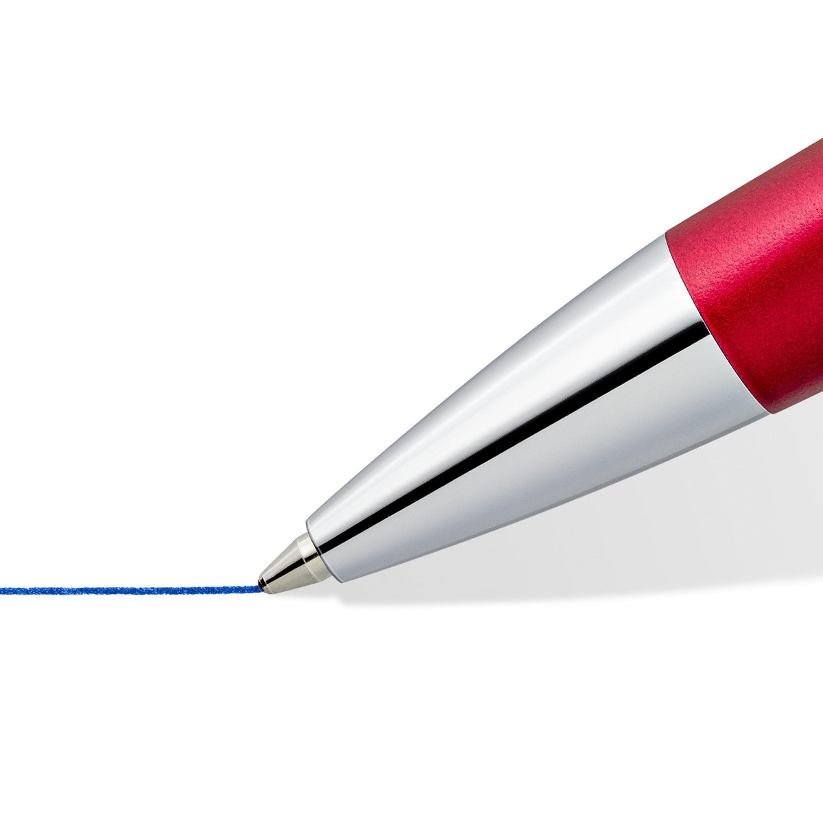 Staedtler 444 M02-3 Triplus Premium Retractable Ballpoint Pen Red