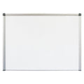 Rapidline Standard Whiteboard 2400 x 15 x 1200mm Aluminium Frame