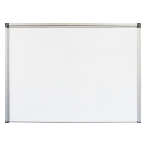 Rapidline Standard Whiteboard 900 x 15 x 600mm Aluminium Frame