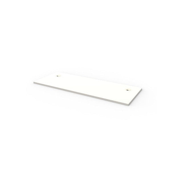 Rapidline Rectangle Table Top 1800 x 700 x 25mm with 2 Cable Port Only Natural White