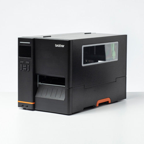 Brother TJ-4420TNC 4 Inch Titan Industrial Label Printer with Cutter, LCD Display, USB and Network Capability