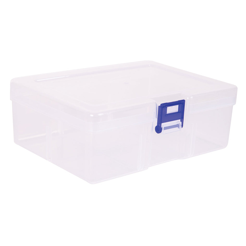 Zart Compact Storage Box 16 x 11.5 x 5.5cm Plastic for Markers and Small Craft