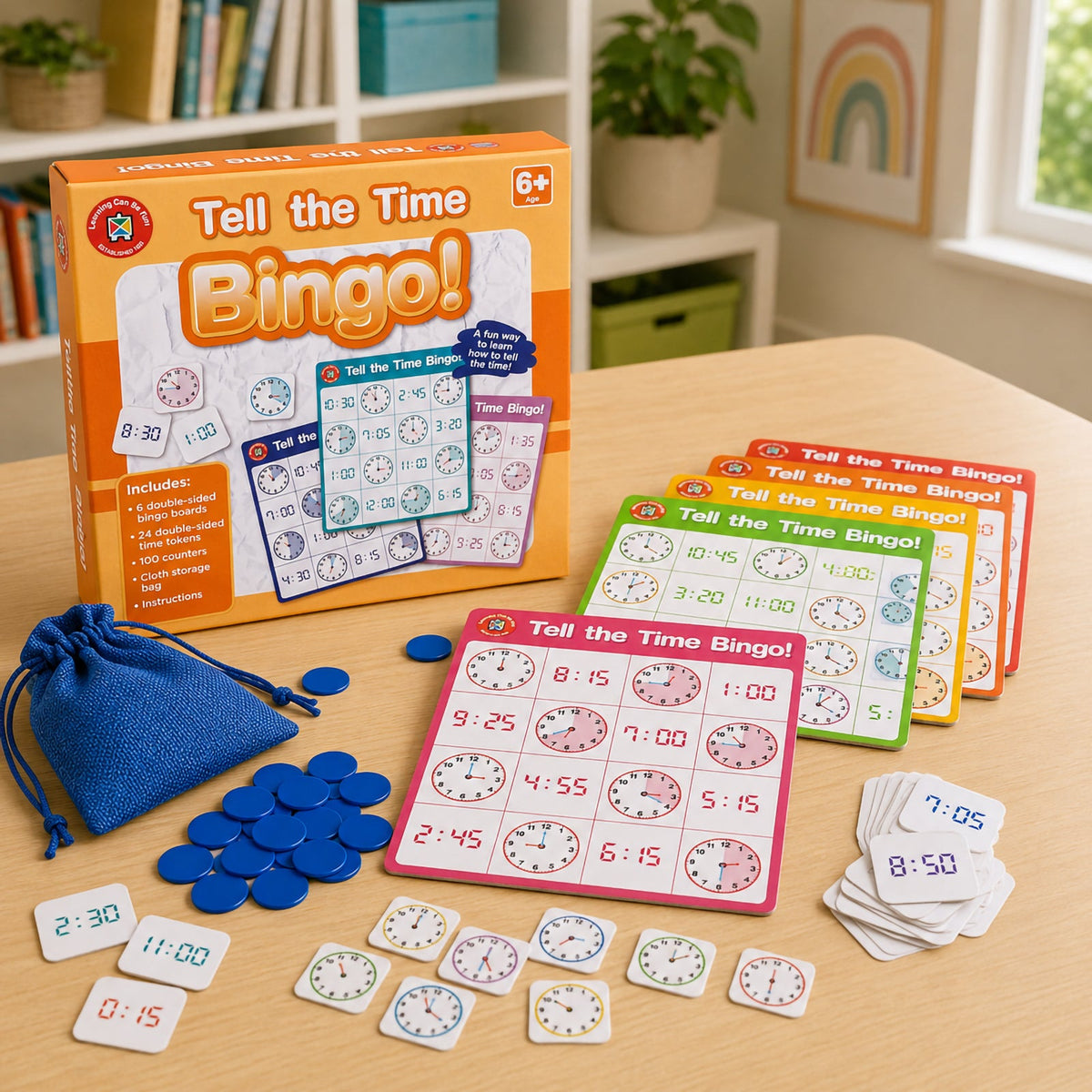 Tell the Time Bingo