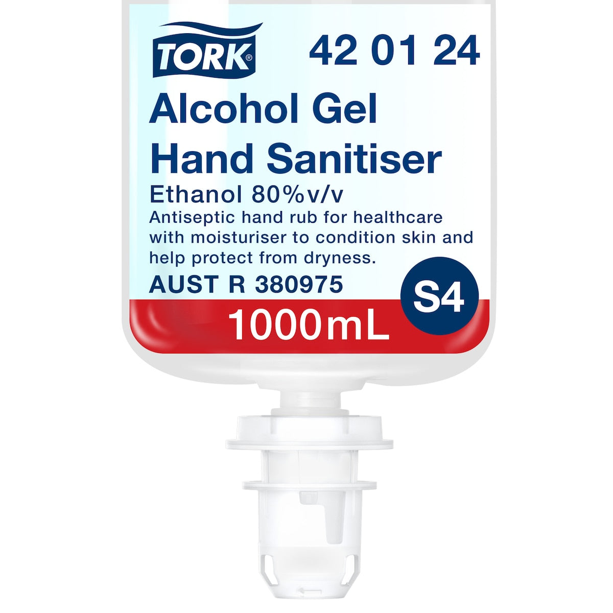 Tork Alcohol Gel Hand Sanitiser S4 Transparent 1000ml