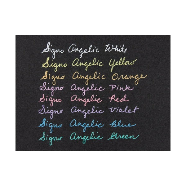 Uni Signo Angelic Colours UM-120AC Gel Ink Pen 0.7mm Violet Box of 12