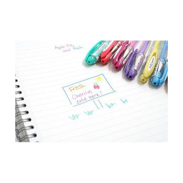 Uni Signo Angelic Colours UM-120AC Gel Ink Pen 0.7mm Red Box of 12