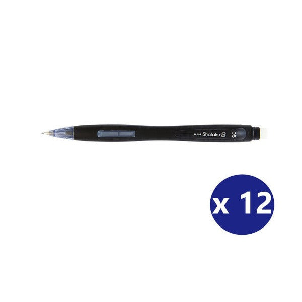 Uni Shalaku 'S' M5-228 Mechanical Pencil 0.5mm Black Barrel Box of 12