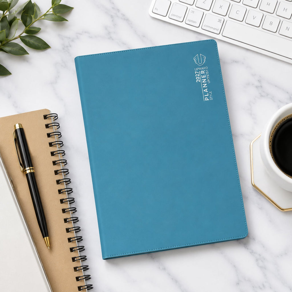 Upward Planner 2027 A4 Month To View Diary Blue