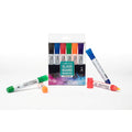 Visionchart VA802 Glassboard Bullet Point Markers Assorted Pack of 6