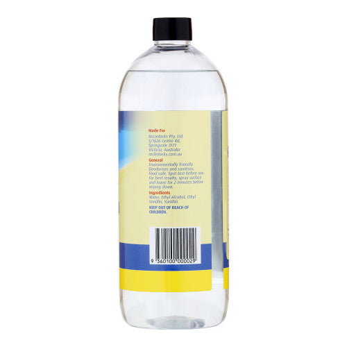 Vanilla Fresh All Purpose Cleaner Refill Bottle 1 Litre Case of 4