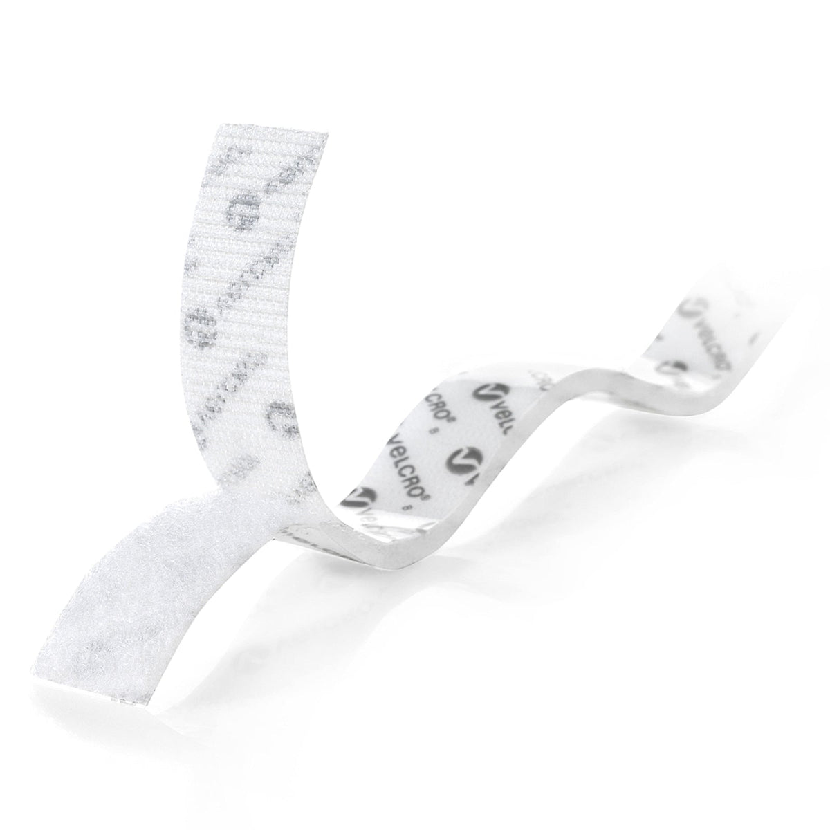 Velcro Brand Stick On Hook Only Tape 25mm x 5m with Dispenser White