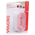 Velcro Brand Stick On Hook and Loop Tape 25mm x 1m White
