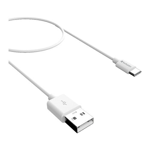 Verbatim Charge and Sync USB-C Cable 1m White