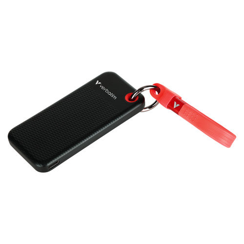 Verbatim Pocket SSD USB 3.2 Gen 2 1TB Black/Red