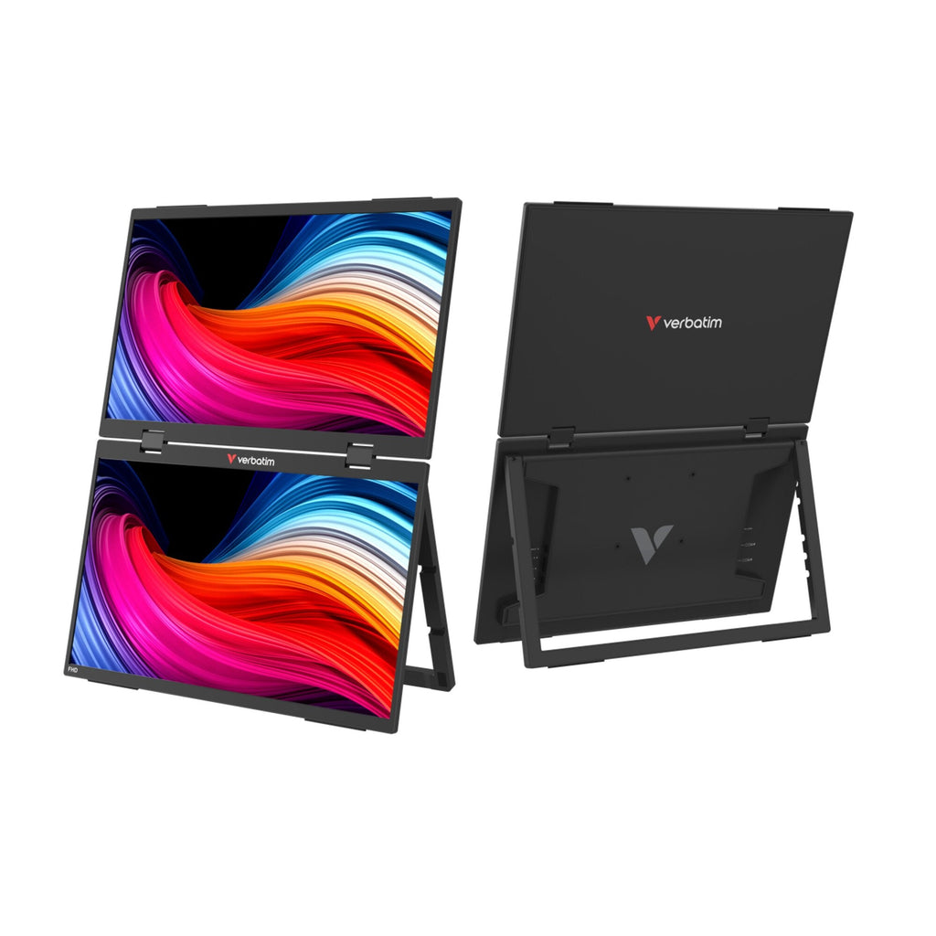 Verbatim Portable Dual Monitor 15.6 Inch Full HD