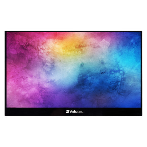 Verbatim Portable Touchscreen Monitor 15.6 Inch Full HD